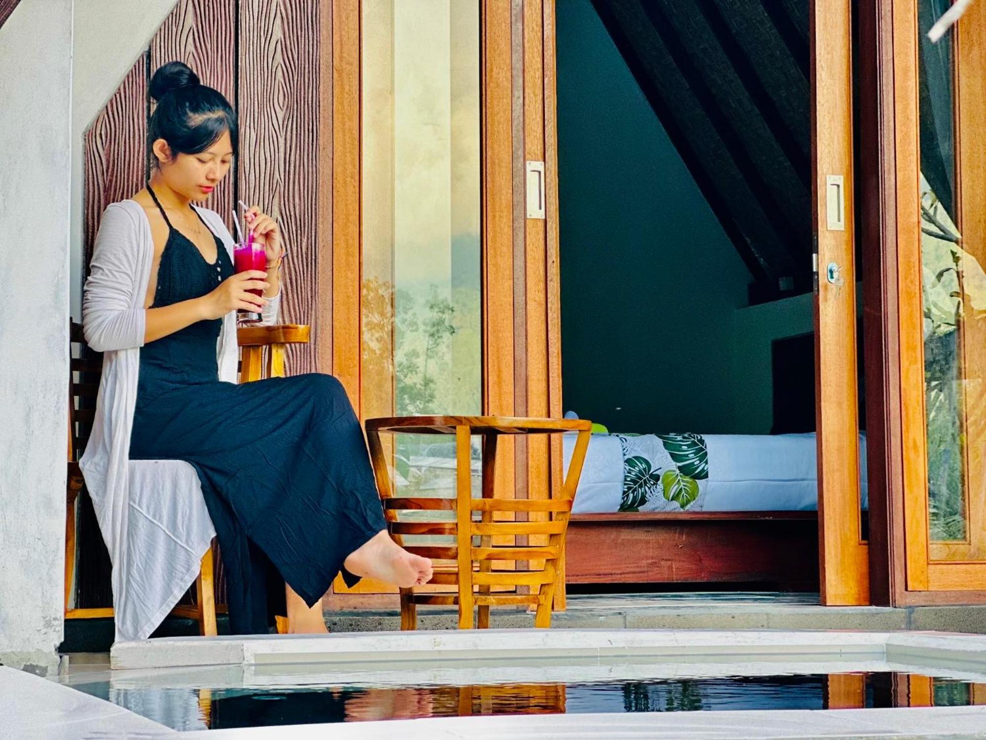 Bed and Breakfast Ampik Batur With Private Hot Springs Kubupenlokan Exterior foto