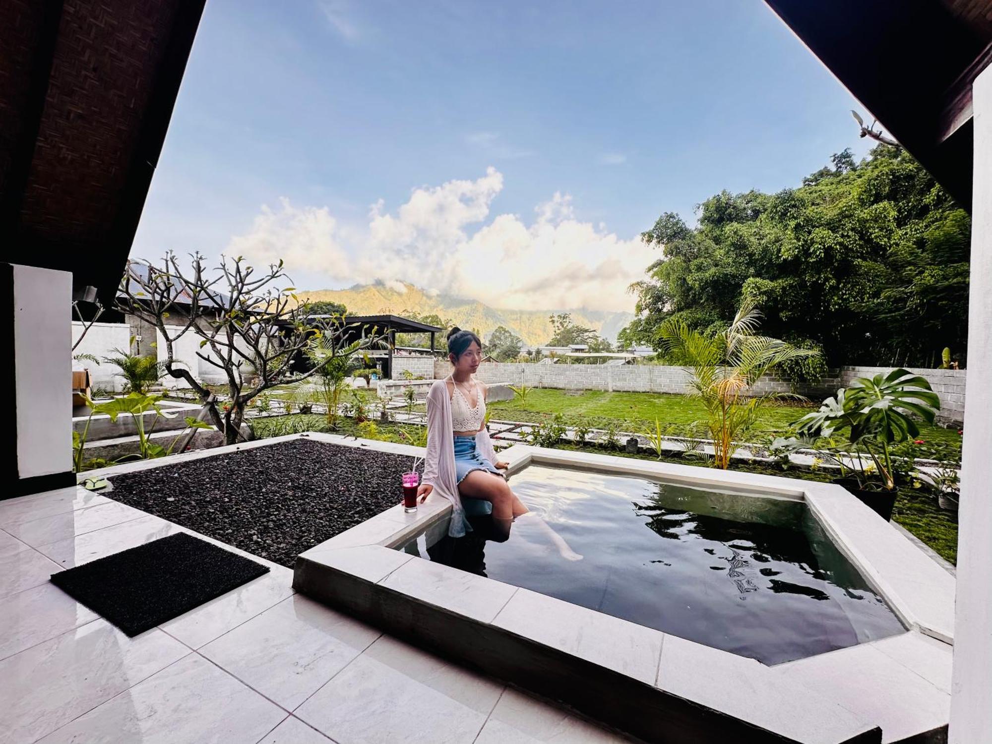 Bed and Breakfast Ampik Batur With Private Hot Springs Kubupenlokan Exterior foto